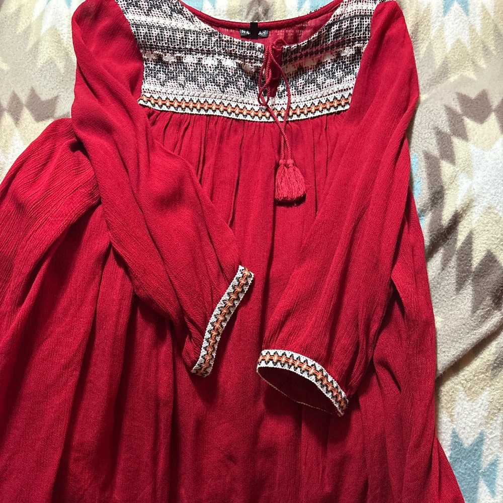 Hannah casual Boho Shirt